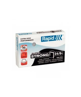 Caixa c/1000 Agrafes Rapid Strong 24/8