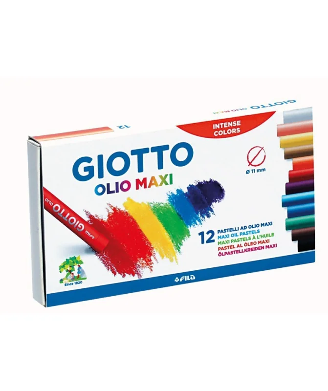 Caixa c/12 Lápis de Pastel Óleo Giotto 293400