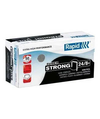 Caixa c/5000 Agrafes Rapid Strong 24/8